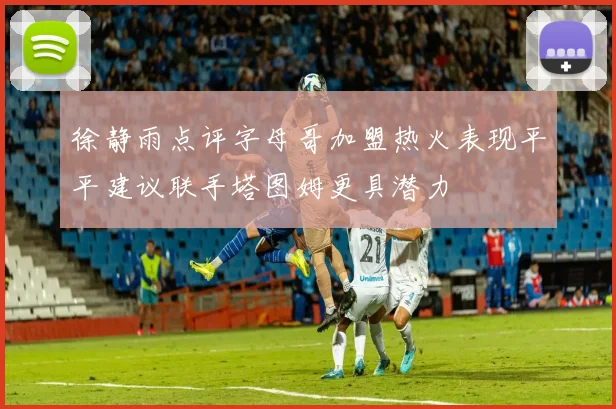 徐静雨点评字母哥加盟热火表现平平建议联手塔图姆更具潜力